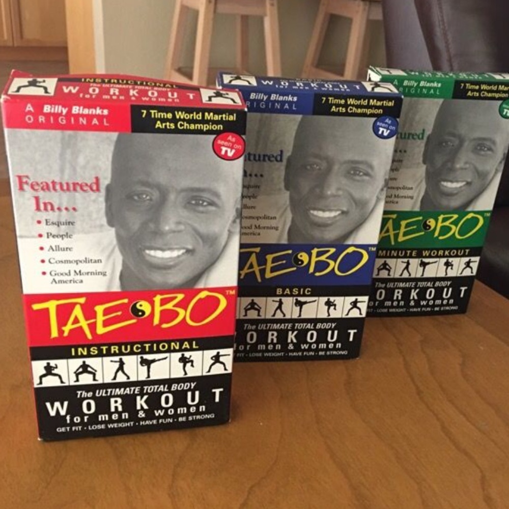Billy Banks Tae Bo Workout (VHS) - SALE ITEM